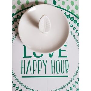 White Zen Ring/Jewerly Tray